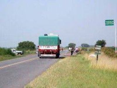 Ruta 65: Por 48 horas interrumpen el tr�nsito entre 9 de Julio y Bol�var