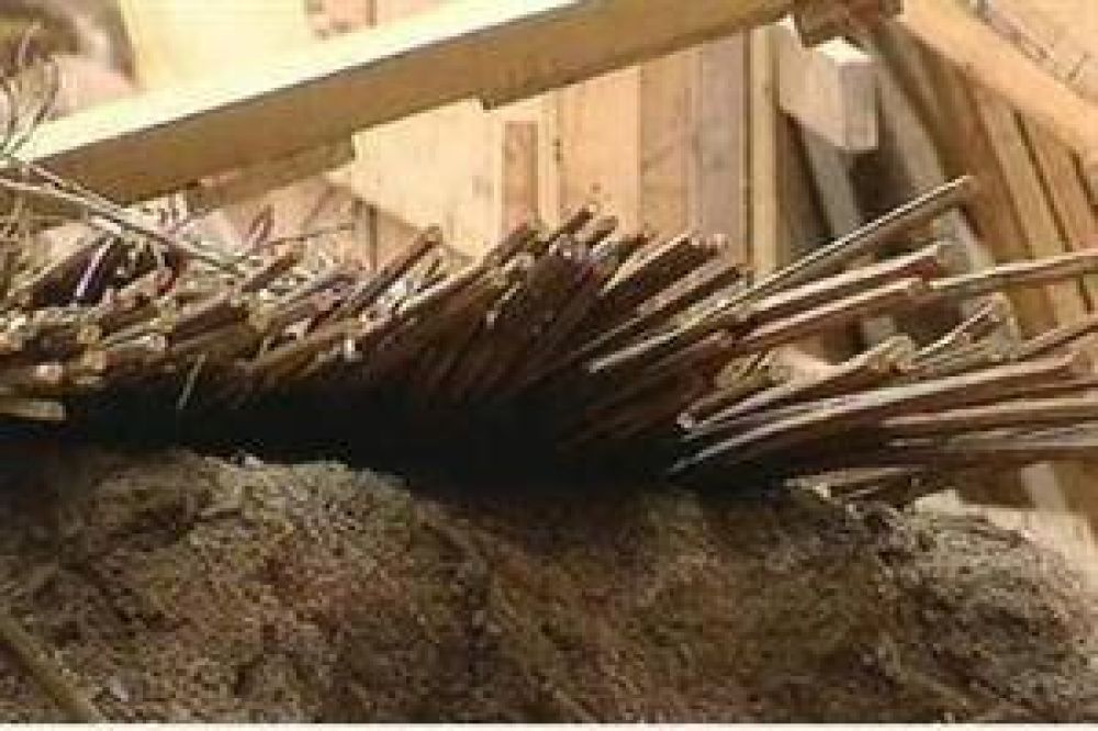 Derrumbe en una obra en La Plata: hay al menos ocho heridos
