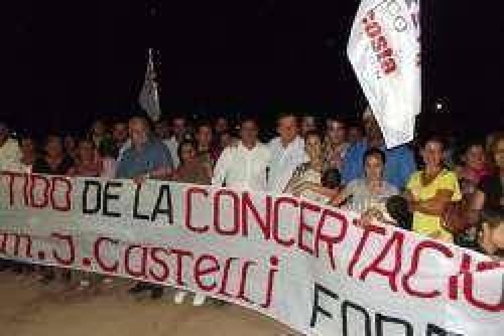 Se organiz� el partido de la Concertaci�n en Juan Jos� Castelli