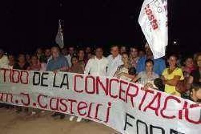 Se organiz� el partido de la Concertaci�n en Juan Jos� Castelli