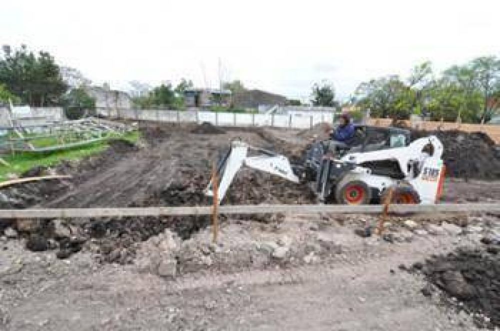 Comenz� la construcci�n del nuevo edificio para el Jard�n de Infantes El Hornerito
