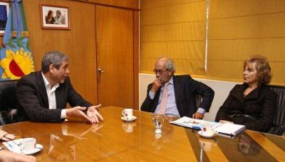 Avellaneda: Ferraresi se reuni� con el Director del Plan Estrat�gico Metropolitano de Barcelona