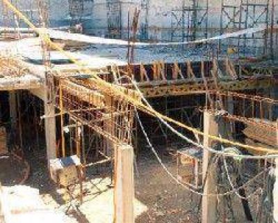 La construcci�n disminuy� y hay temor