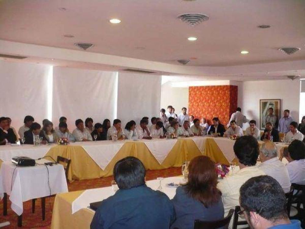 Con la presencia de funcionarios de Naci�n: se present� un nuevo plan de obras municipales