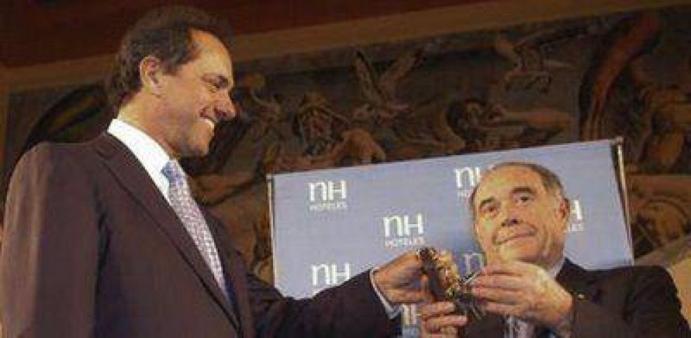 �La expropiaci�n estaba encaminada hasta que Scioli vino a festejar su cumplea�os en el Hermitage�