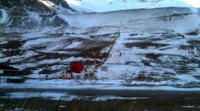  La nieve acumulada es la menor en 13 a�os