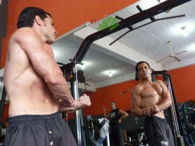 Posade�o se prepara para el nacional de f�sicoculturismo