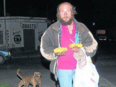 Vino de Italia por amor, perdi� todo y ahora mendiga en Salta