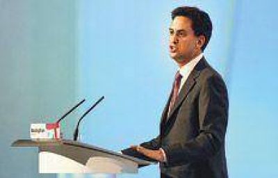 Poderosa liturgia de Miliband