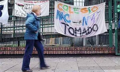 Bullrich y los alumnos de colegios tomados acordaron una nueva reuni�n