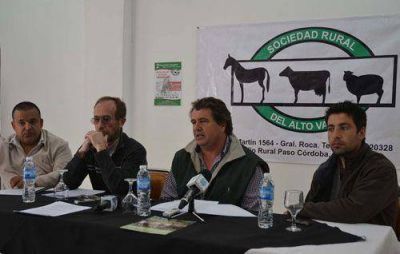 Presentaron la expo Ganadera del Alto Valle