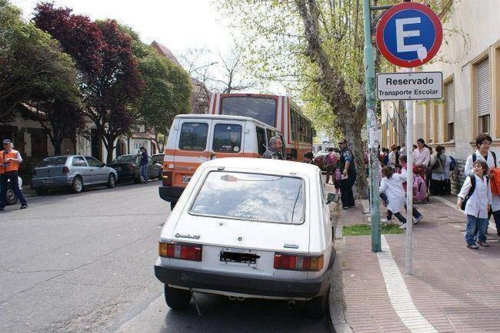 Peatonalizar�n las calles de los colegios en horarios de entrada y salida