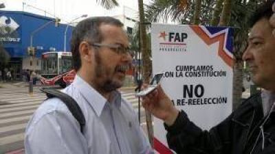 Juntaron m�s de 13.000 firmas en Chaco contra la re reelecci�n