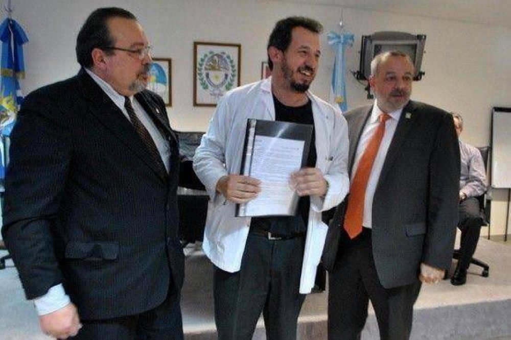 El Dr. Leonardo Riera es de manera oficial el director del Hospital Zonal 