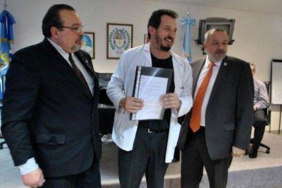 El Dr. Leonardo Riera es de manera oficial el director del Hospital Zonal 