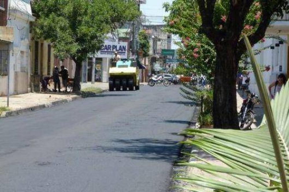 El Municipio complet� m�s del 90% del plan de pavimentaci�n