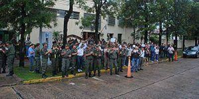 GN Formosa tambi�n se sum� a los reclamos salariales