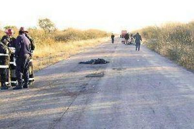 Falleci� tr�gicamente un motociclista por choque frontal con un cami�n