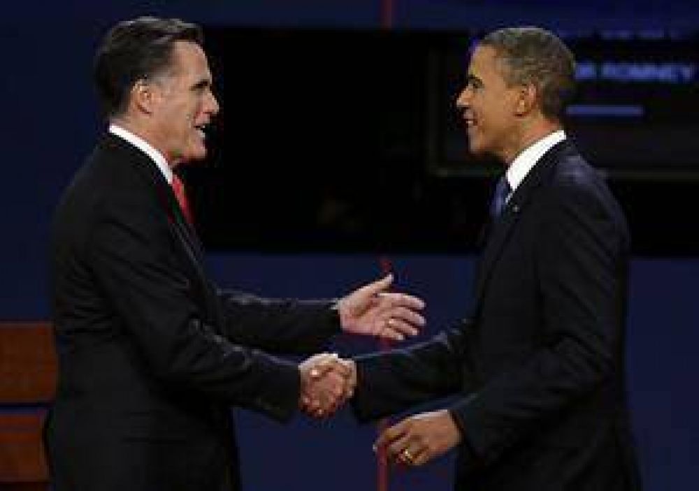 Un Romney a la ofensiva sorprendi� a Obama