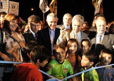 Villa Mercedes: fueron inauguradas 80 nuevas cuadras de pavimento en La Ribera