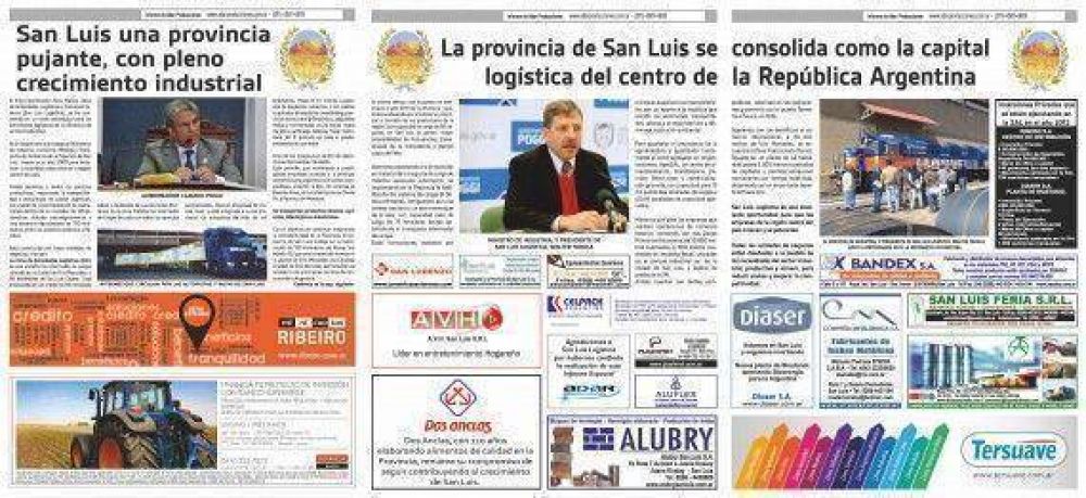 La Provincia se consolida como la capital log�stica del centro de la Argentina