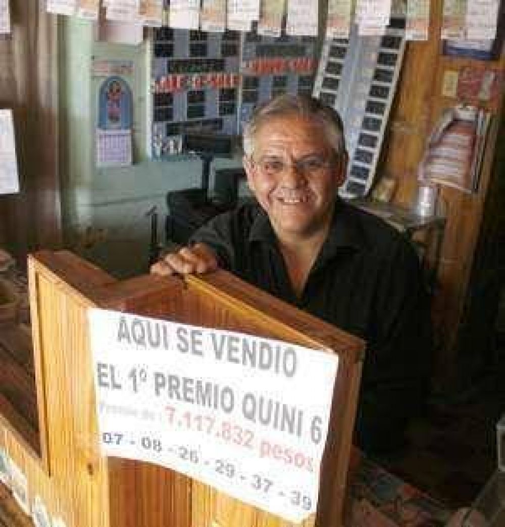 Quini: otra vez ganan $7 millones
