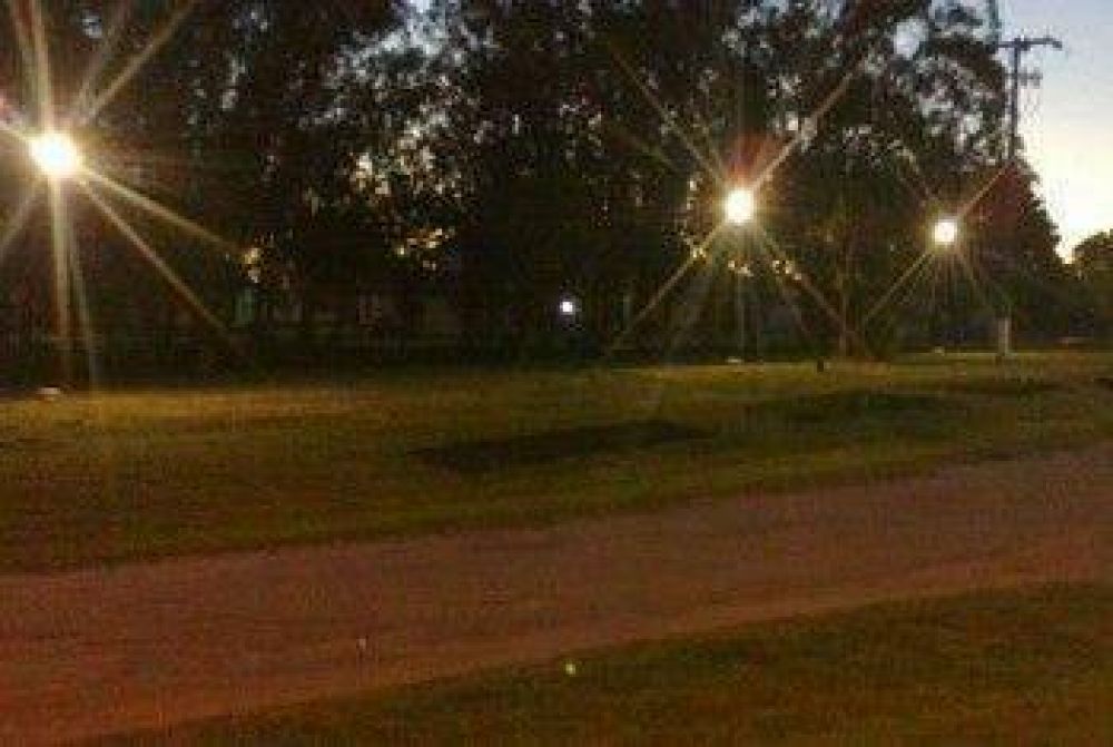 Nuevo alumbrado y arbolado para el barrio San Eduardo de Chapadmalal