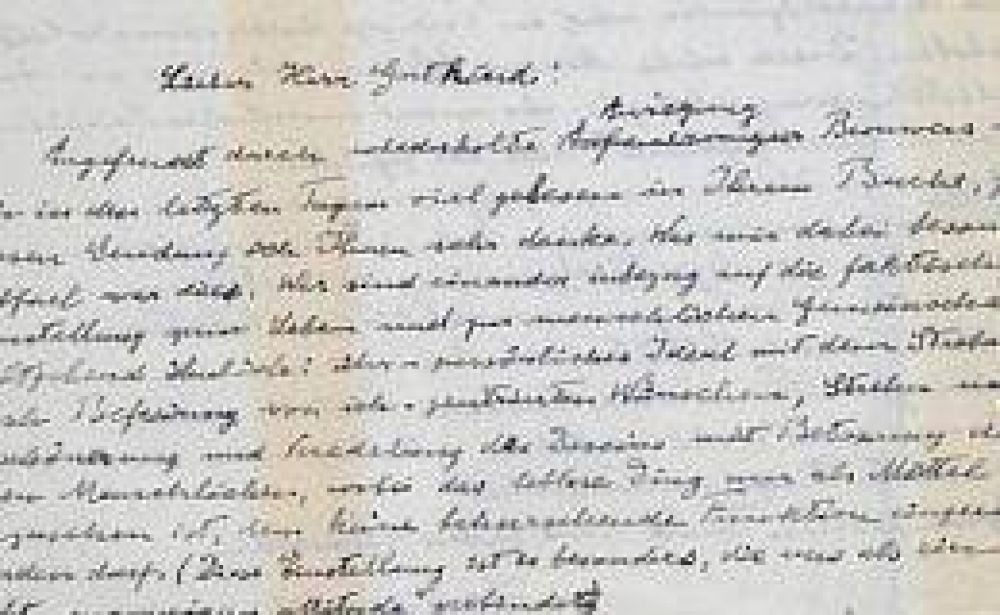 Subastan carta de Einstein en Internet