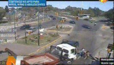 Fatal discusi�n de tr�nsito en Vicente L�pez