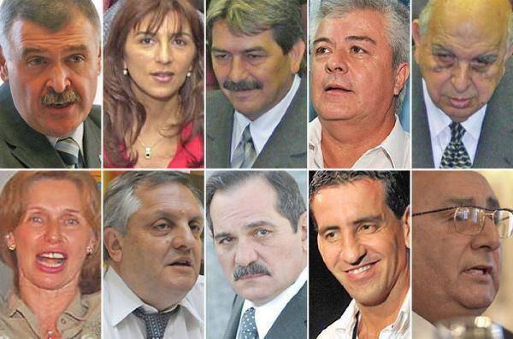 Una lista a gusto y paladar del gobernador.