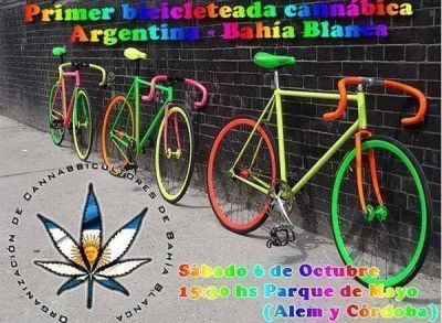 Organizan en Bah�a Blanca una "bicicleteada cannabica"