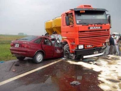 TRIPLE CHOQUE Y UN HERIDO GRAVE