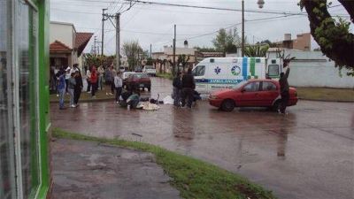 Accidente en Pringles y Uriburu