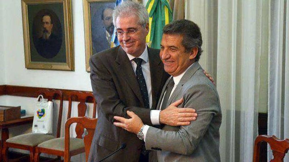 Urribarri recibi� al embajador de Brasil