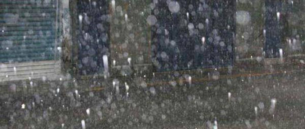 Lluv�a y Granizo en el sur riojano