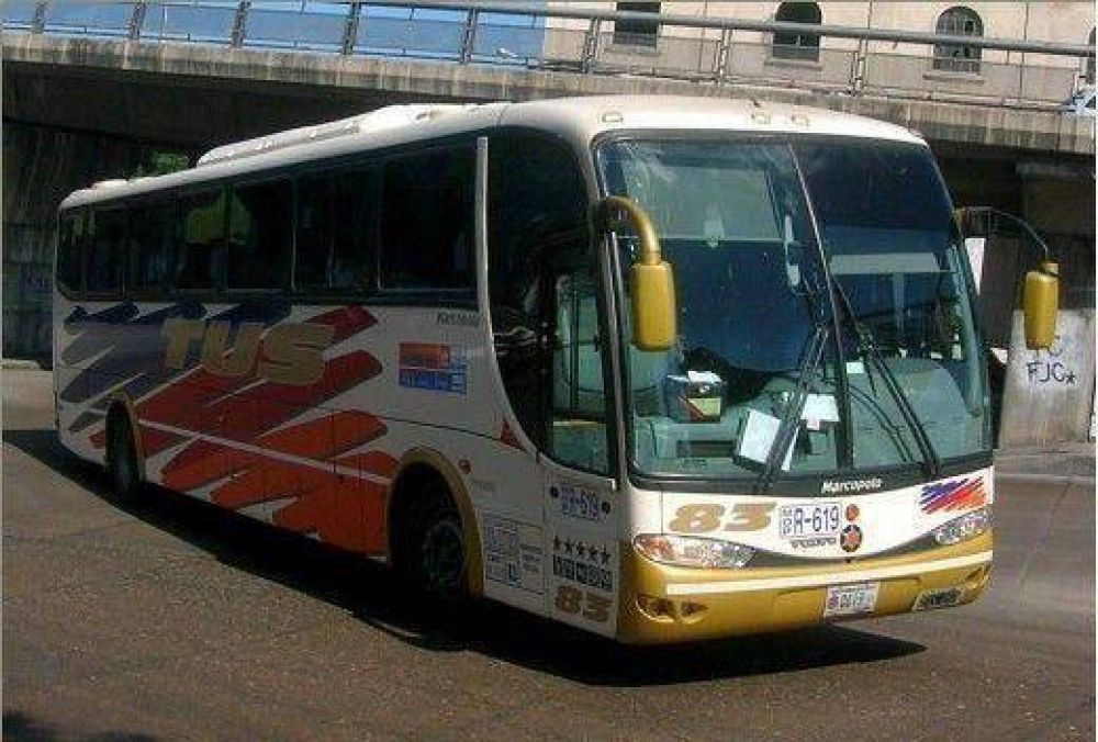 Paro total de la empresa de transporte Tus por sueldos