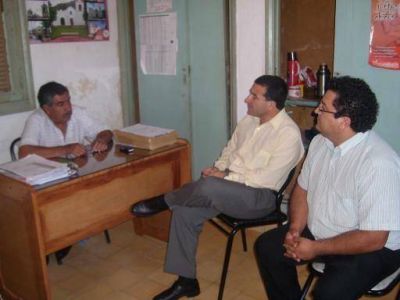 Visita del ministro Vega a Bel�n.