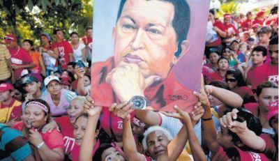 Los militantes chavistas esperan conseguir una victoria contundente