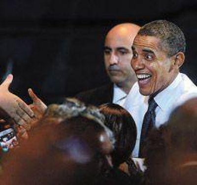 Una alegr�a para la campa�a de Obama