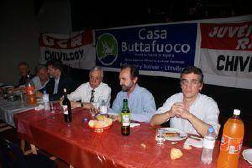 El hijo de Arturo Illia estuvo anoche en Chivilcoy  