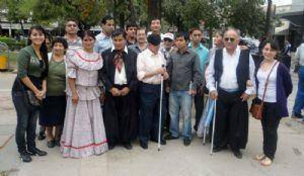 No videntes brindaron un show emotivo