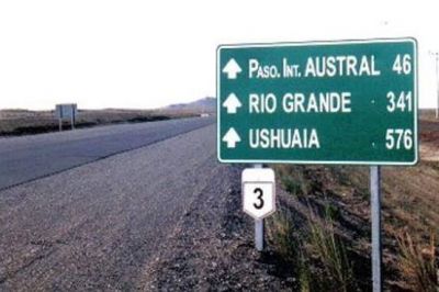 Importante flujo de veh�culos en el Paso de Integraci�n Austral