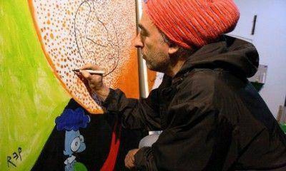 El dibujante REP pintar� un mural en las aulas que la UNCuyo tiene en el penal de Bolougne Sur Mer