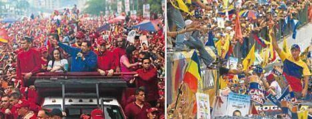Ch�vez y Capriles definen el futuro venezolano y el de toda la regi�n