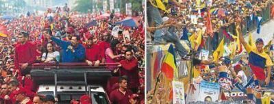 Ch�vez y Capriles definen el futuro venezolano y el de toda la regi�n