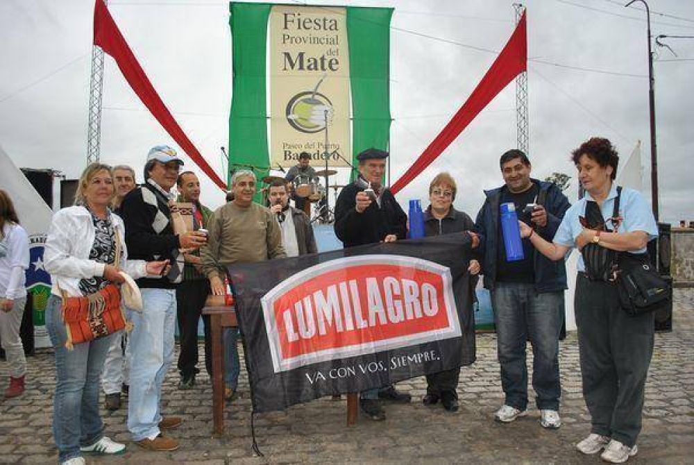 A pesar del tiempo Baradero vivi� una nueva edici�n de �La Fiesta del Mate�.