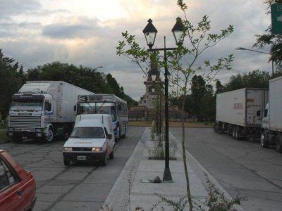 La playa de transferencia de carga avanza muy lento