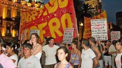  Convocan a una movilizaci�n de la izquierda para el mi�rcoles