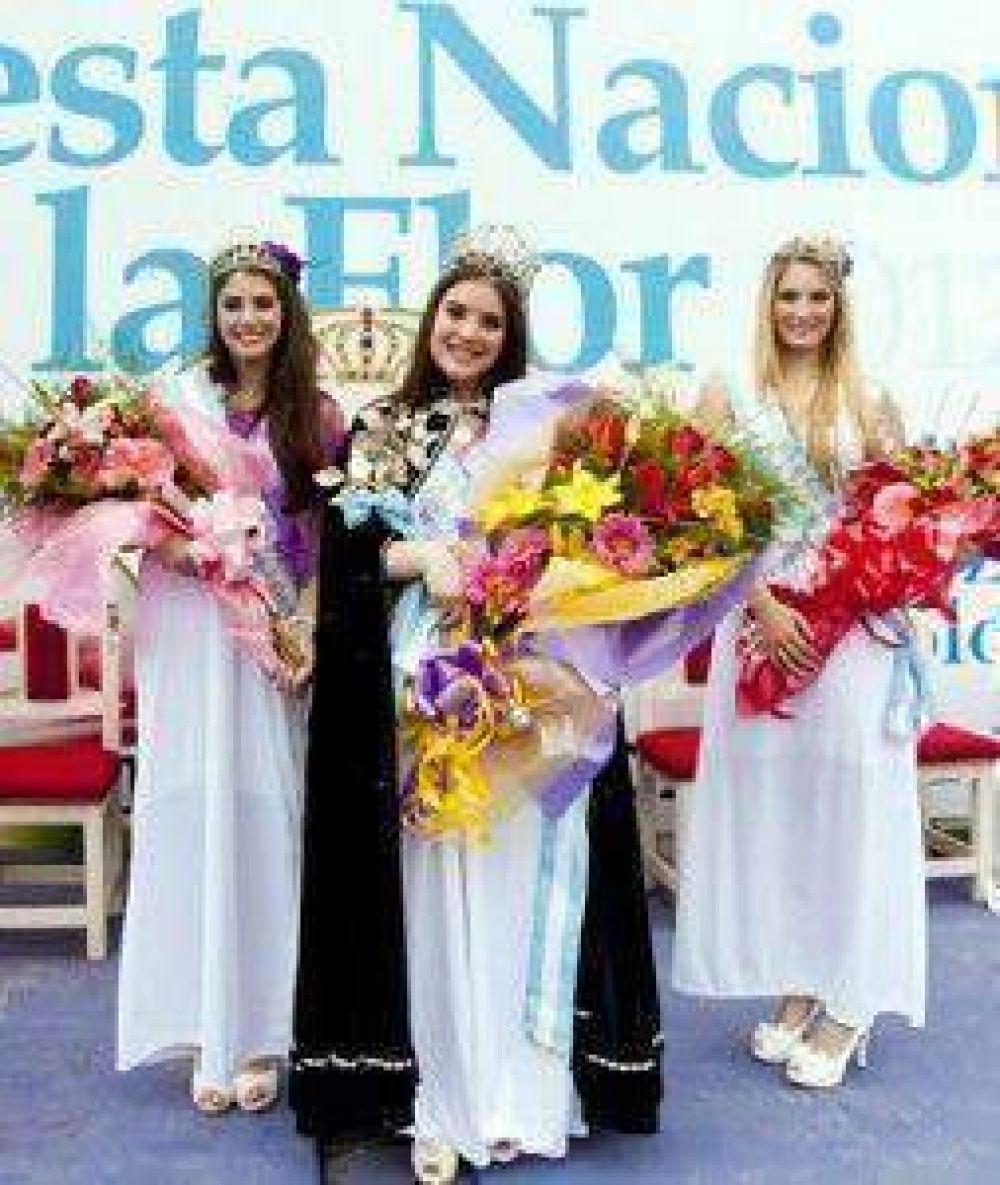Guadalupe Serres 1� princesa en la 49� �Fiesta Nacional de la Flor�