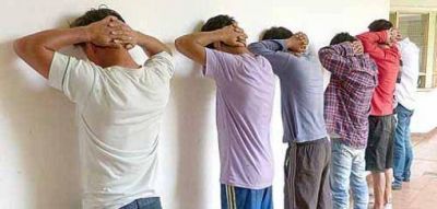 Salvaje gresca termin� con un joven y dos polic�as gravemente heridos